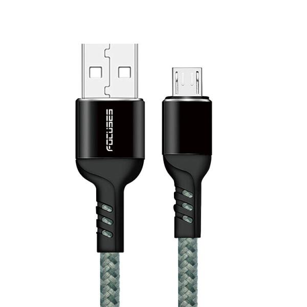 10ft Micro USB Data Transfer Cable Premium Nylon Braided For Samsung