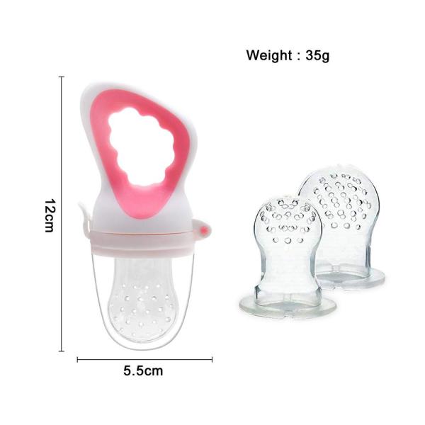 Прочное младенческого безвредного Pacifier Teether еды силикона Multicolor