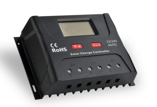 12V 24V 48V Solar Charge Controller 10A 20A 30A 40a 3 Stage PWM Charging