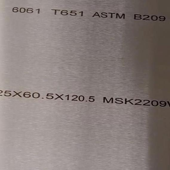 Supplier de plaques en alliage d'aluminium 6061 à haute résistance