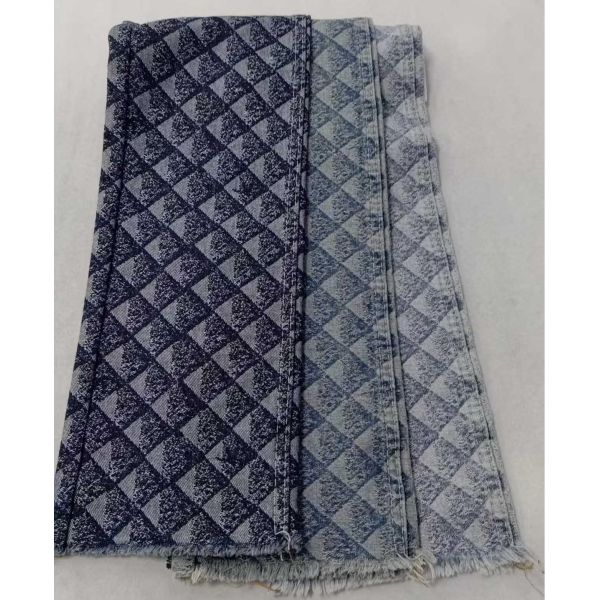 Beautiful pattern Heavy weight Dark blue with full width 180cm /10x7 Denim fabric for jeans