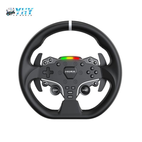 Vr Car Racing Simulator Steering Wheel Driving Chair Seat Bracket Pedals Game Machine