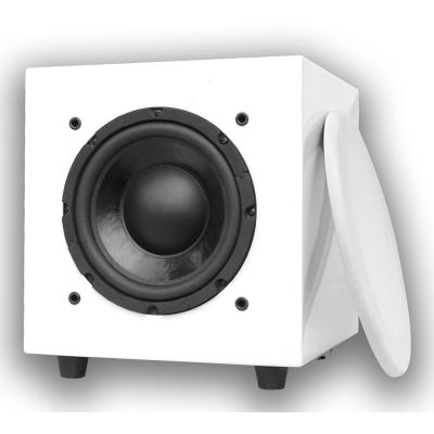 300W MDF Cabinet Subwoofer Speaker Powered High Excursion Class D Amplifier Low Resonance
