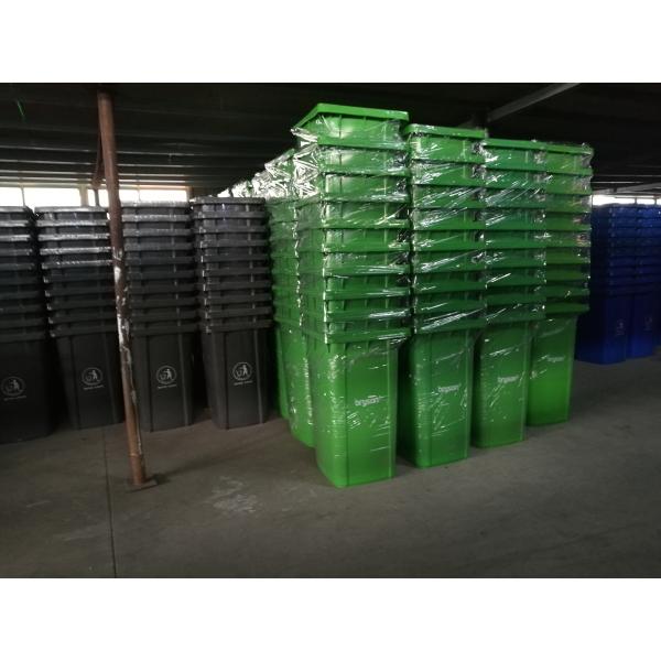 мусорные баки улицы 120Литер черные/голубые большой емкости для сада расточительствуют генерала