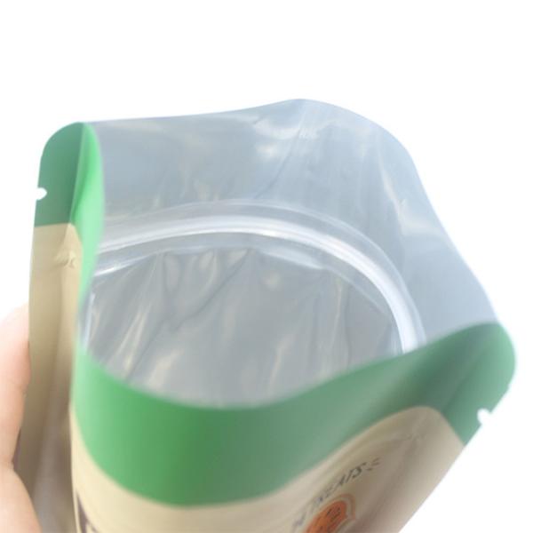 Bolsa de fecho de papel Kraft de alta qualidade personalizada para alimentos para cães embalagens grandes sacos de plástico para animais de estimação