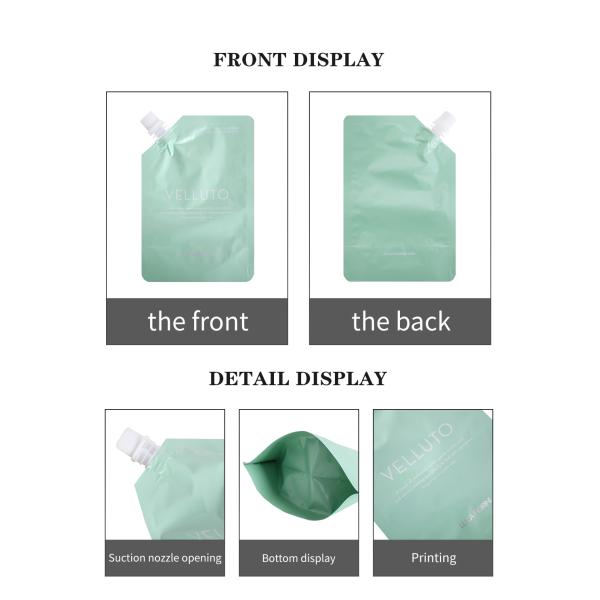 100 г 150 г Прозрачная косметическая сумка упаковка Стоять с роткой