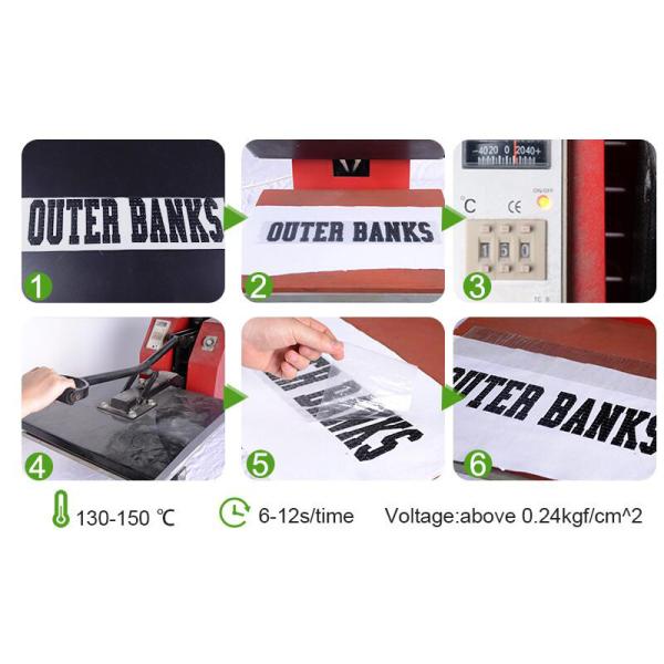 Long Durability Heat Transfer Foil Rolls Metallic / Hologram Effects