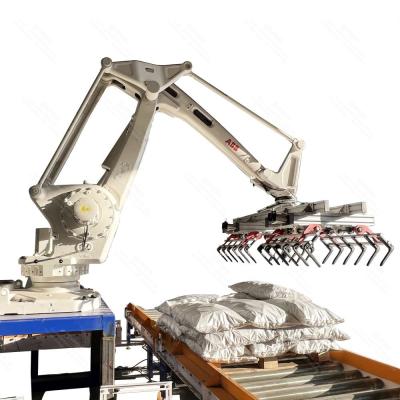 Robotic Bag Stacking Carton Box Palletizer Machine Mechanical Stacker