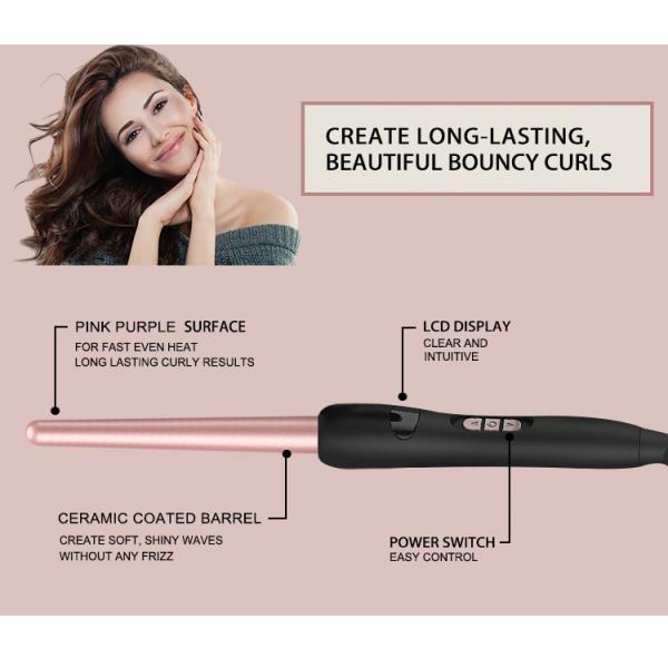 Hierro de cerámica magnífico automático del bigudí de pelo del equipo innovador del salón