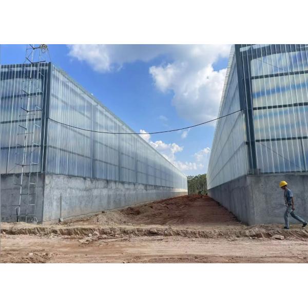 Customized design solution for prefabricated steel structure farm breeding buildings