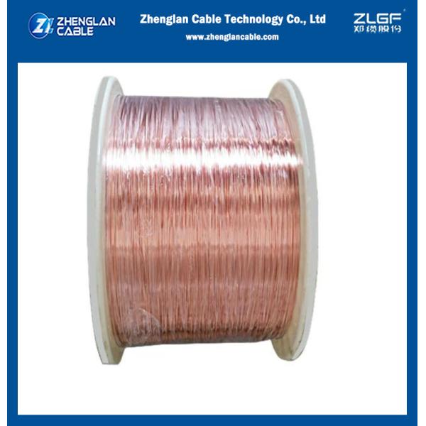 Copper Clad Steel High Conductivity 0.7mm/0.8mm/0.9mm For Cable Manufacturing CCS Wire