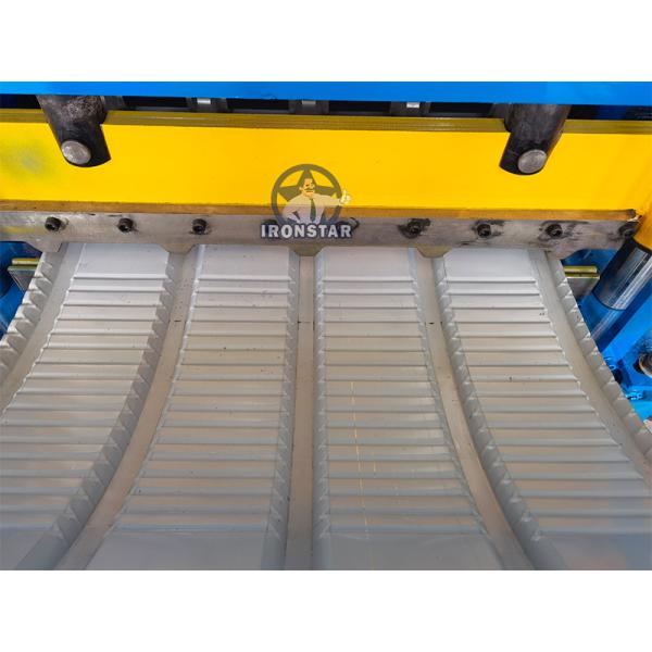 “Automatic Curved Roof Sheet Roll Forming Machine Metal Roof Bending Equipment ”