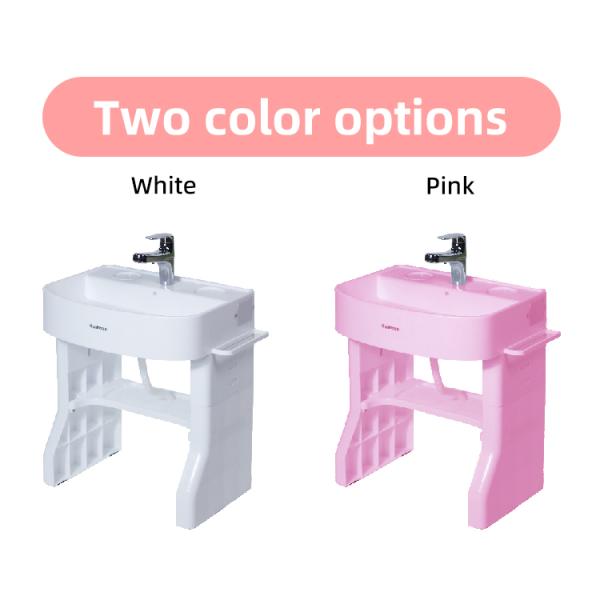 Simulated Baby Bathroom Hand Washing Basin Child Size Sink With Plastic Stand