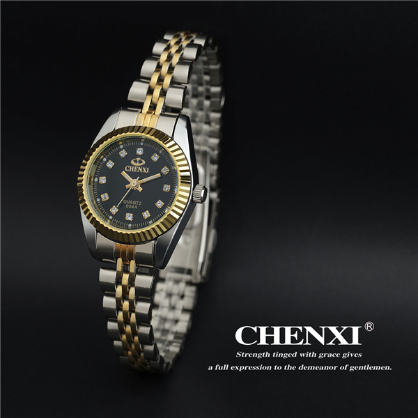 Online B2B B2C Selling Fashion Gold Watches Two Tone Color Stainless Steel Male Watches