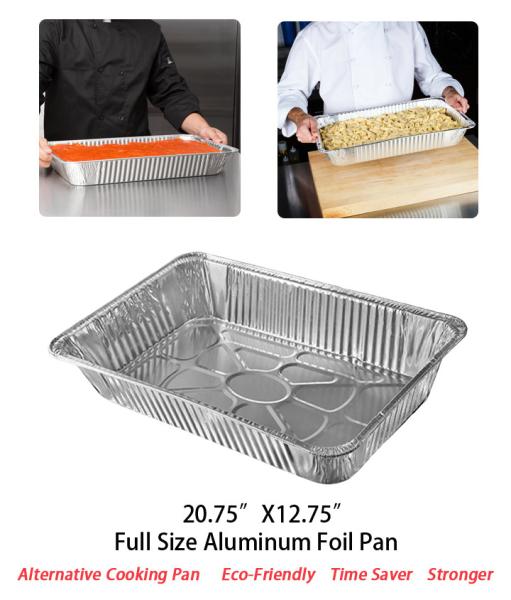 Lid Tray Cup Roll Aluminium Loaf Pan Food Grade Full Size Aluminum Foil Container