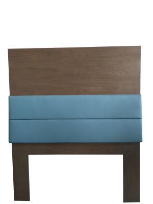 Upholstered Queen Bed Headboard Custom Hotel Interior Furniture Wood Frame