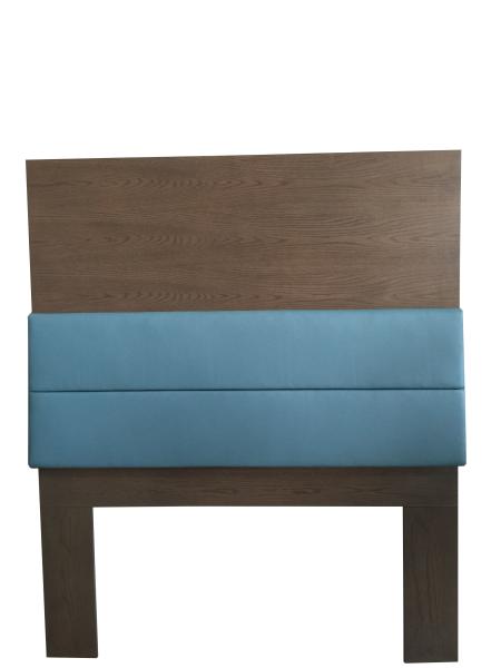 Upholstered Queen Bed Headboard Custom Hotel Interior Furniture Wood Frame
