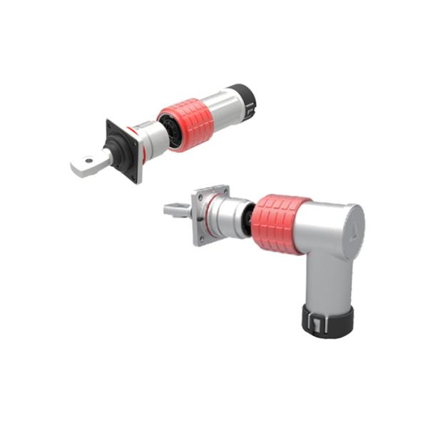 RoHs EV Battery Connector , DC1000V Waterproof 2 Pin Plug And Socket
