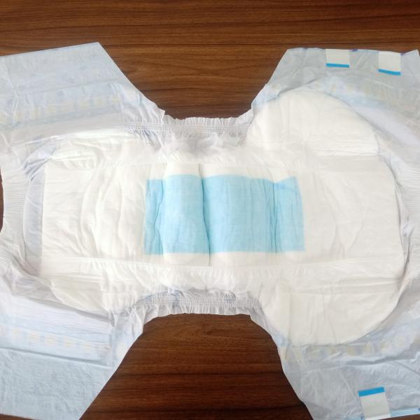 Anti-Leak 3D Leak Prevention Channel Ultra Thick Blue Feel Free Adult Diaper 100g-250g