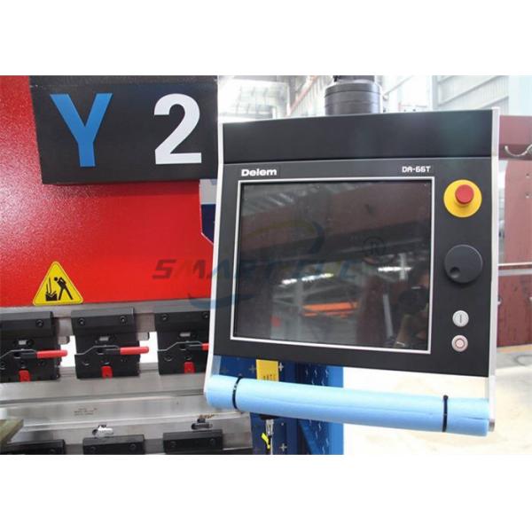 Siemens Motor CNC Metal Brake 160T Overall Welded Processed Structure