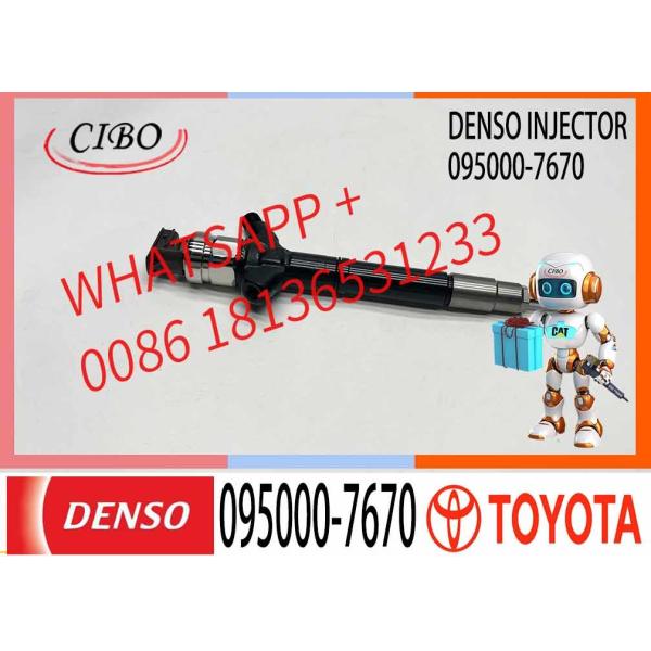 Дизельный инжектор общего рельса для Toyota 095000-7670 095000-7680 095000-7690