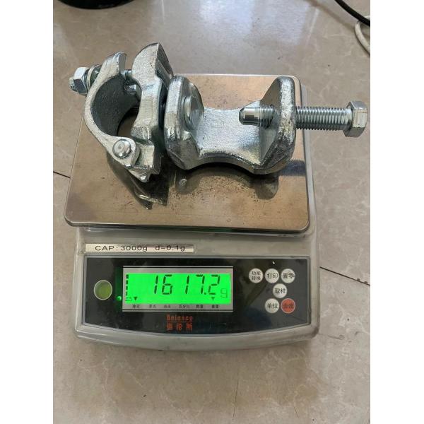 Varying Max Load Capacity Silver 48mm Beam Clamp For Versatile Usage