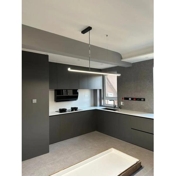 Modern Kitchen Cabinet with Plywood Doors for Residences
