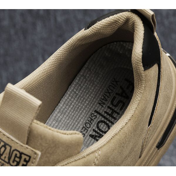 Breathable Men Casual Shoes Synthetic leather Upper Rubber Sole Men Sports Shoes