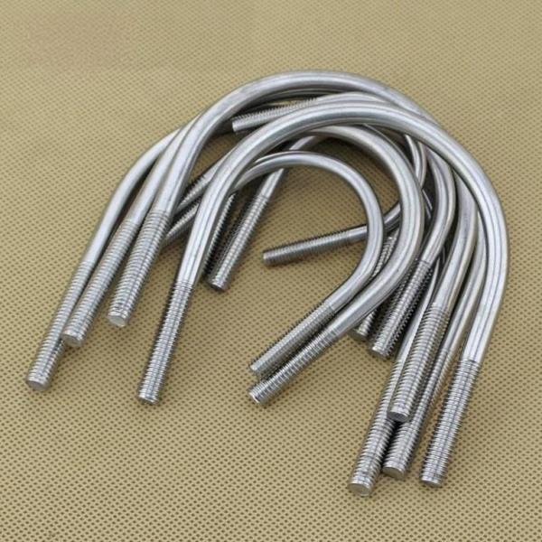 NXF ASTM JIS EN 316/0Cr17Ni12Mo2/1.4401 M10 55mm Hexbolt Fasteners Stainless Steel 316 U-Bolt