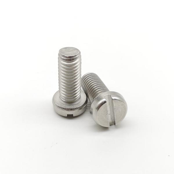Stainless Steel M5 M2 Slotted Cheese Head Machine Screw A2-70 DIN 84