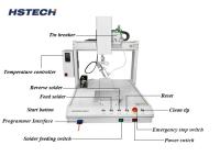 Ensinar o braço de solda automático programado para 300*300*100mm X/Y/Z
