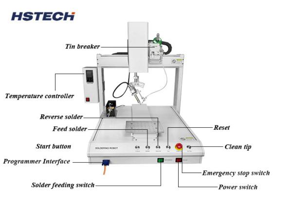 5 Axis Automatic Soldering Robot for Semiconductor and Electronic Products