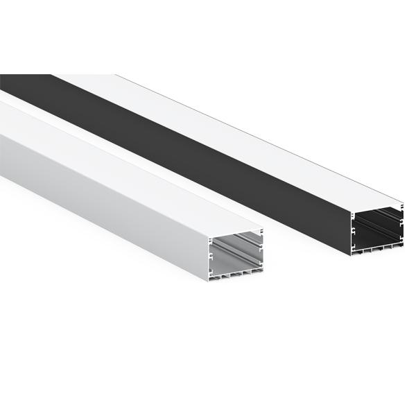 LEDCORP® Aluminum Profile for LED Linear Light in Surface Mounted Design for office lighting