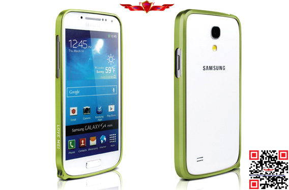 Fashion Design Ultra Thin 0.7MM Aluminum Bumper For Samsung Galaxy S4 Mini Multi Color