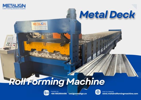 High-Strength Floor Deck Roll Forming Machine With 18 Forming Stations And Wall Panel Frame