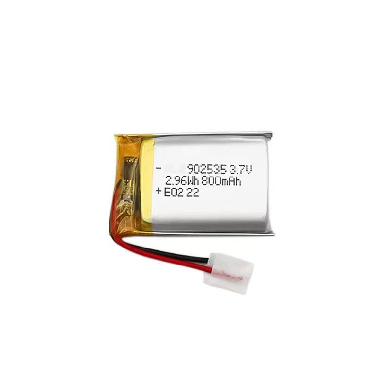 902535 Li-Polymer Battery  3.7V Full Capacity 800mAh for Beauty Devices Smart Watches and Bluetooth Headsets