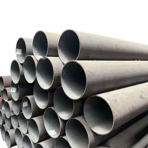 Hollow Carbon Seamless Steel Pipe SCH40 ASTM A106 5mm Round Tube