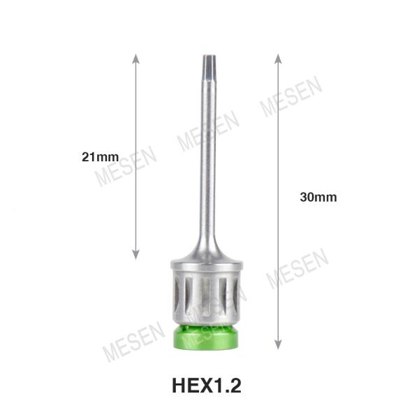 30mm 37mm Dental Extended Version Implant Screwdrivers Universal Prosthetic Kit