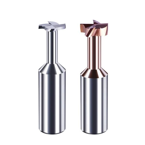 プロフェッショナルなフライス加工用耐久性タングステン鋼T型エンドミル ツール長50～150mm