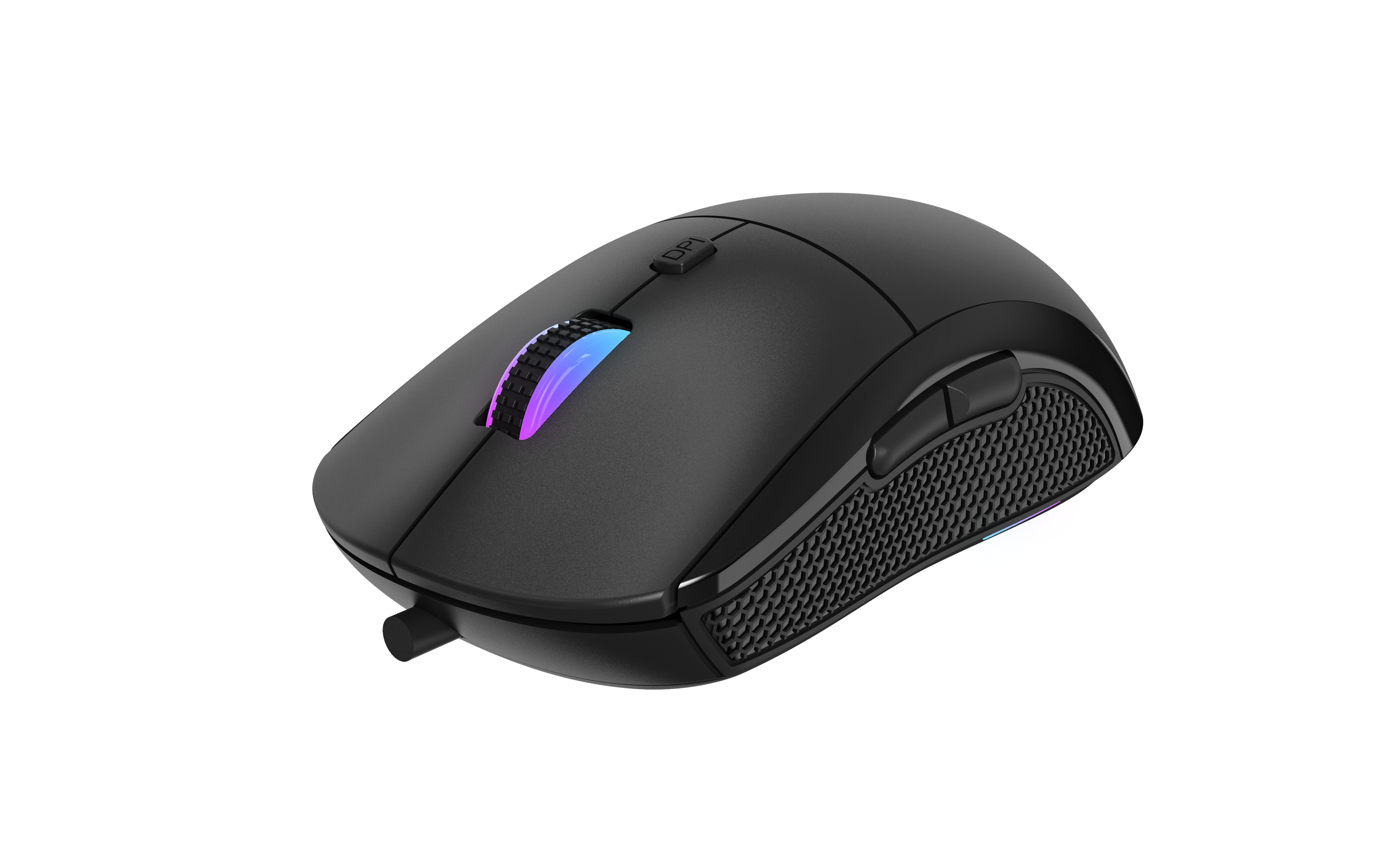 3 Button Classic Wired Mouse Fixed 1600DPI 8733D Chip 3 Million Clicks 2.8M Long Smooth Cable Non-luminous Silk Screen Logo Ergonomic Office Universal Computer Mouse