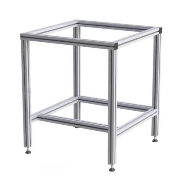 Промышленный стиль алюминиевого сплава дисплейная стойка и стендная полка с профилем экструзии алюминия T-слота 3030 4040