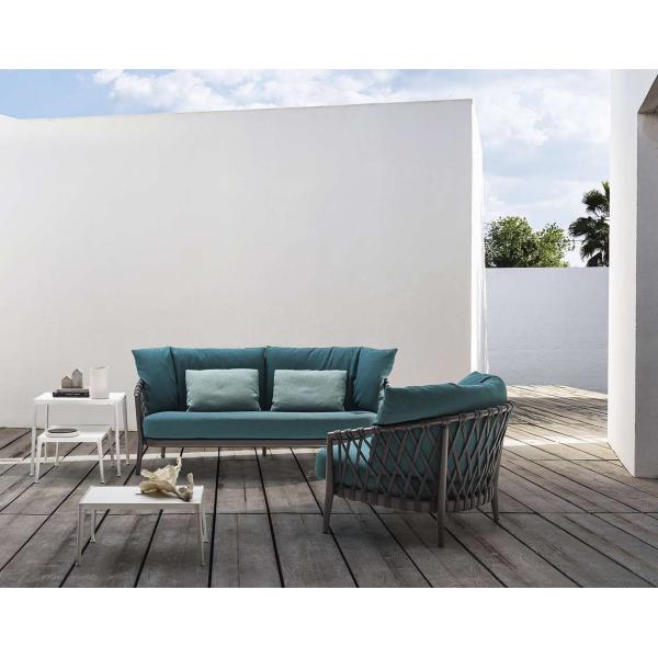 Modern Design Pool Garden Sofa Outdoor Furniture Luxury Exterior Sofa Bamboo Folded NO
