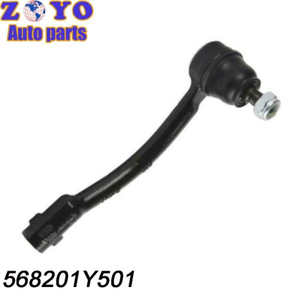 Stainless Steel Ball Joint Tie Rod End 56820-1Y501 for Kia Picanto 2014 Black