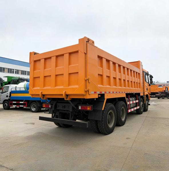Factory Price Shacman Tipper Truck X3000 12-Wheel Hyva Oil Cylinder Dumper Body 40t 50t Dump Truck