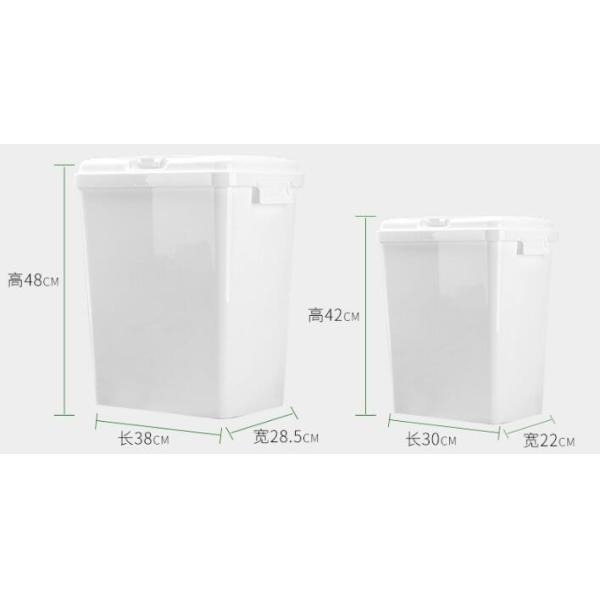 собачья еда распределителя ведра тары для хранения корма для домашних животных 40Л 15кгс 17льбс высококачественная запасенная подгонянная может положить в коробку для кота собаки