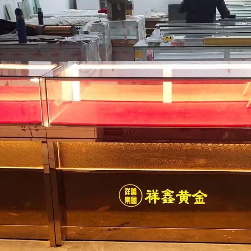 High End Jewelry Display Showcase with Anti Theft Protection and Custom Logo Customized