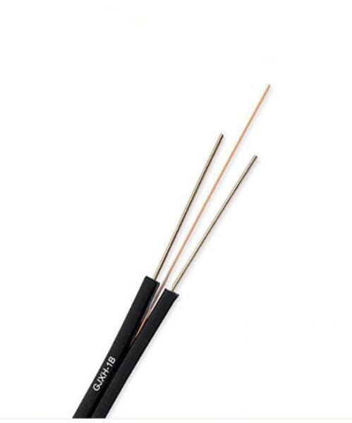G657A1/G657A2  LZSH Sheath FTTH Fiber Optic Cable GJXH 1 Core Single Mode