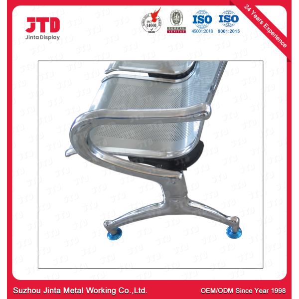 Стул 3 Seater SS колес стула 4 аэропорта нержавеющей стали CE