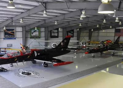 Fast Built Paint Galvanized Airport Steel Structure Private Airplane Hangar Anti Earthquake