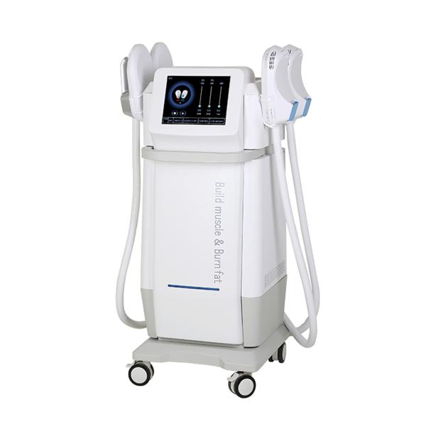 RF 4 Handles Tesla EMS Body Sculpting Machine High Intensity Focused Magnetic